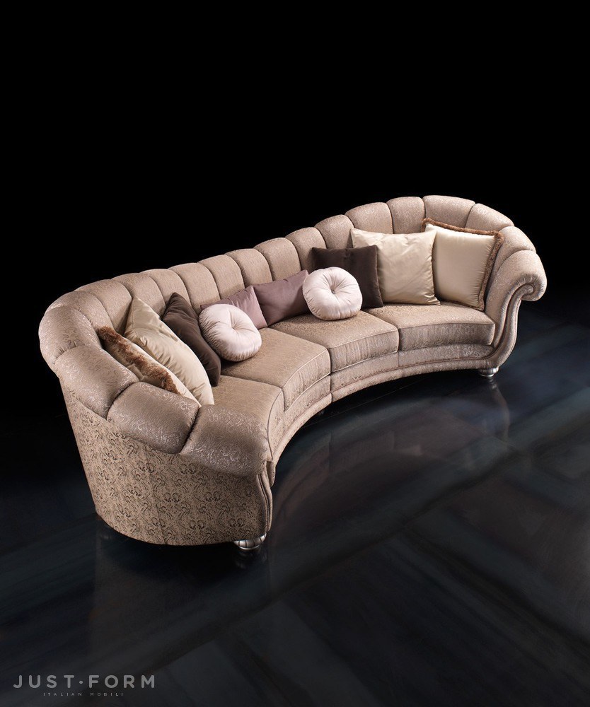 Диваны полукруглые классика