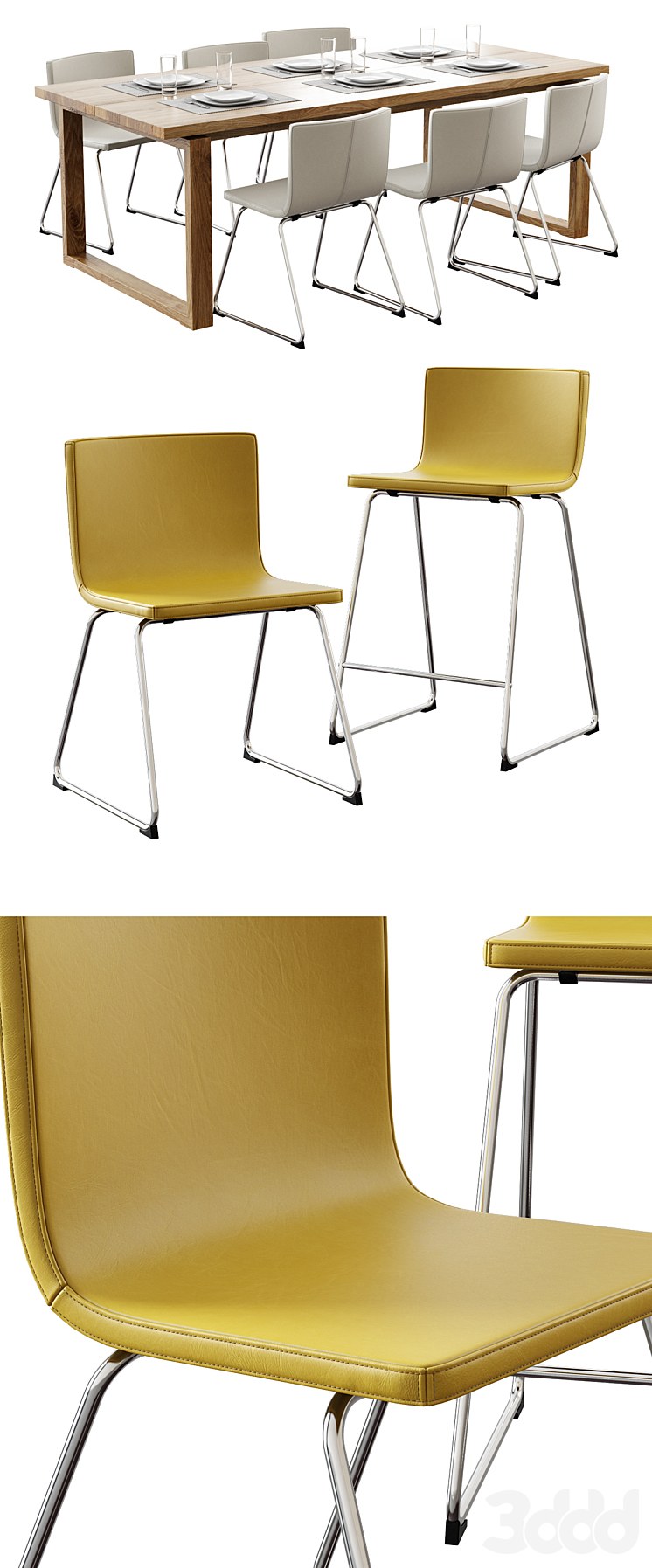 Бернгард стул икеа барный