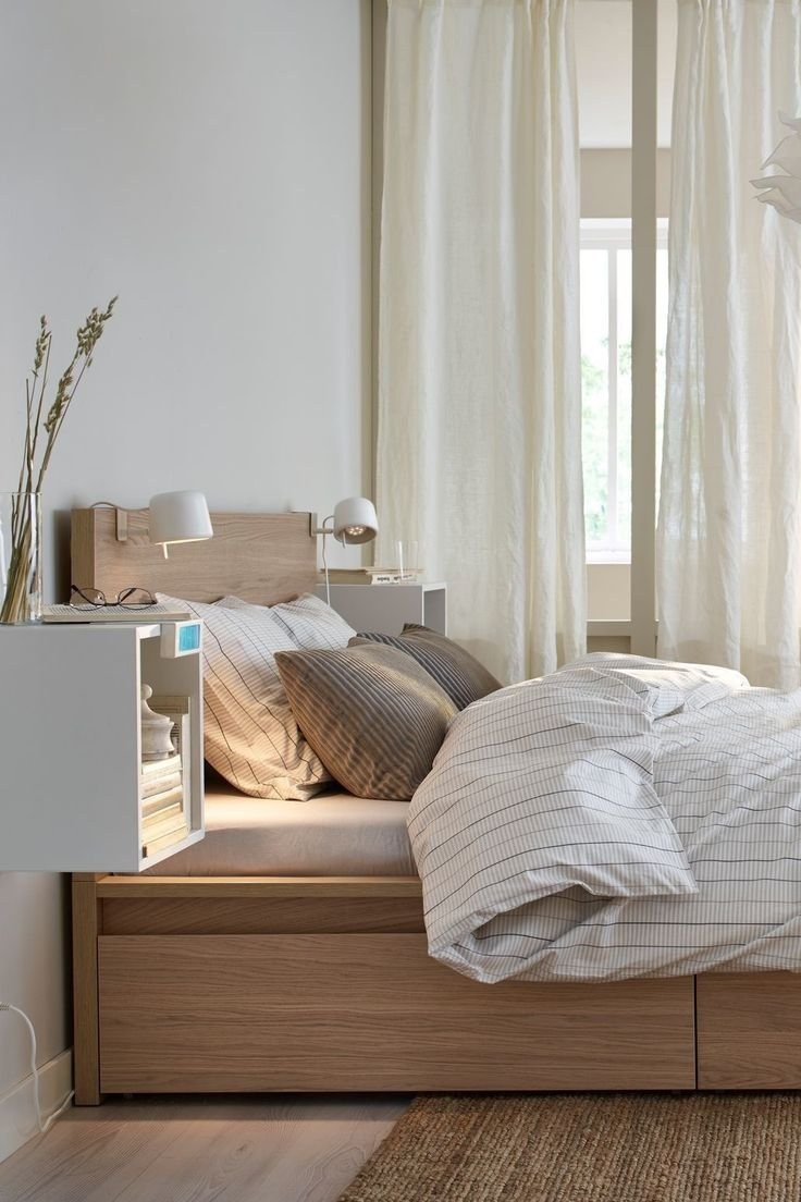 Спальня икеа МАЛЬМ