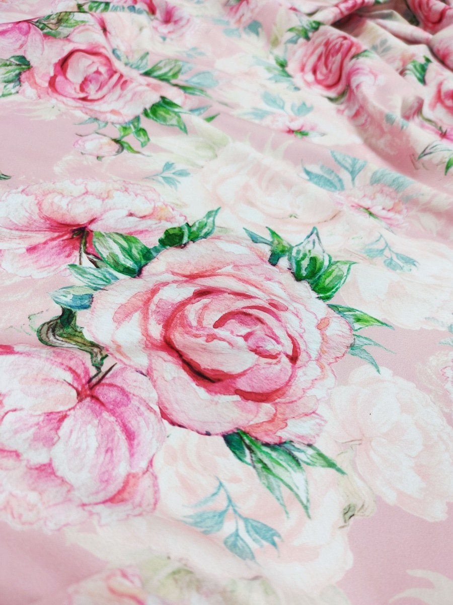 Ткань шелк принт