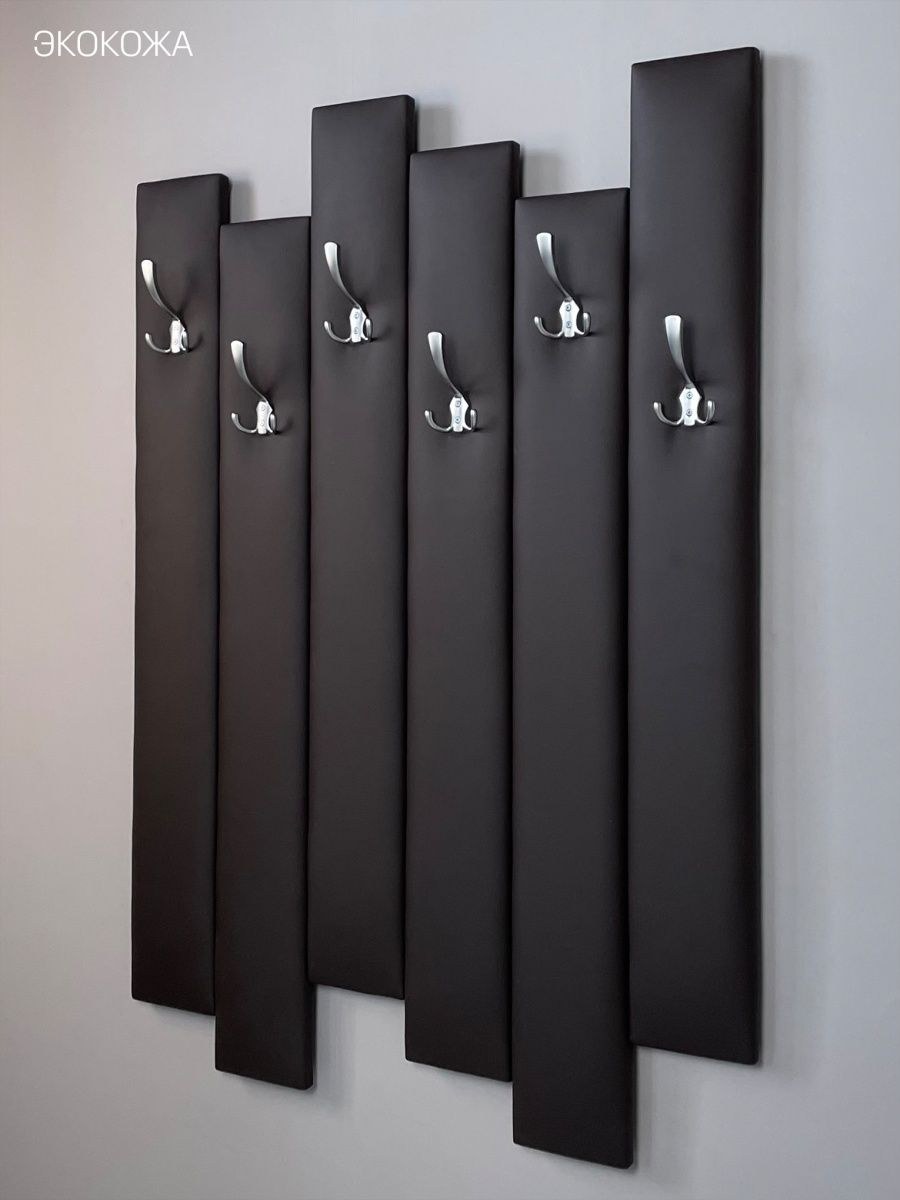 Вешалка настенная черный ясень (74 фото)