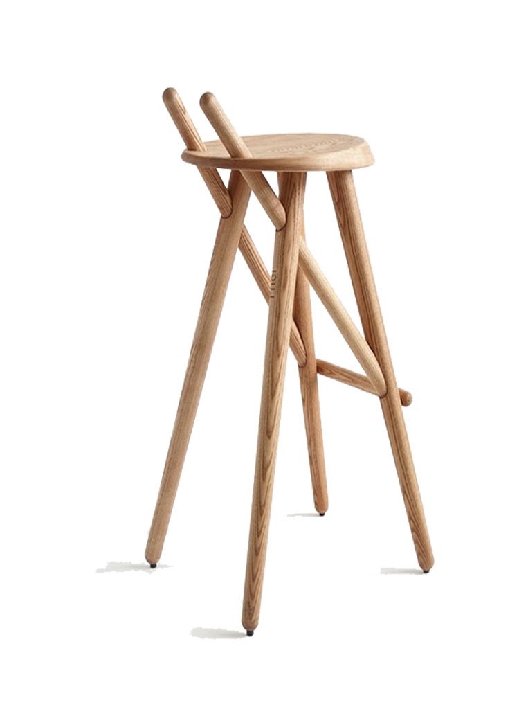 Барный стул из веток