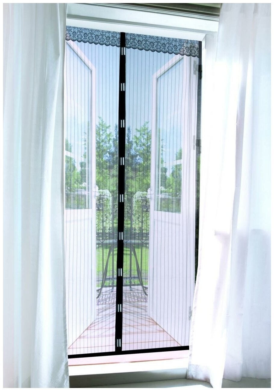 Шторка на дверь от комаров 120х210