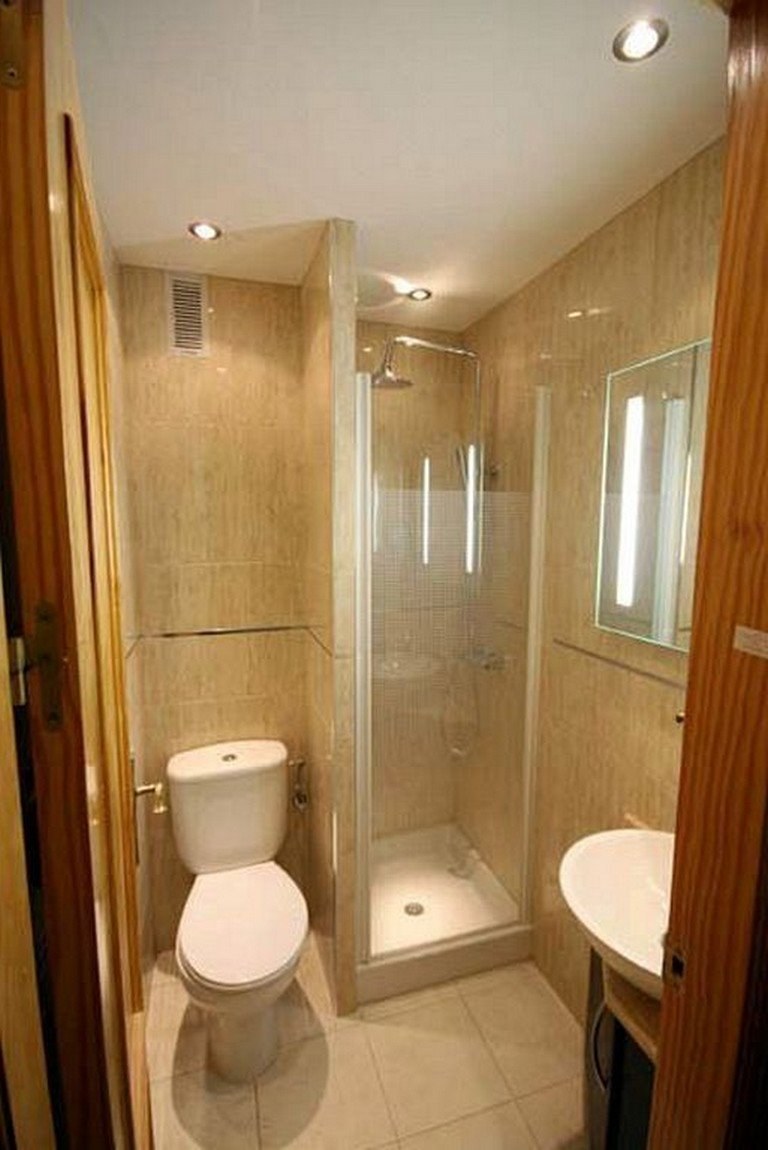 Туалет с душем в квартире