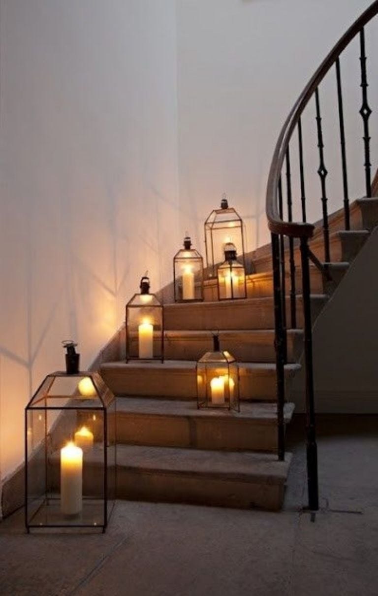Фонари в интерьере
