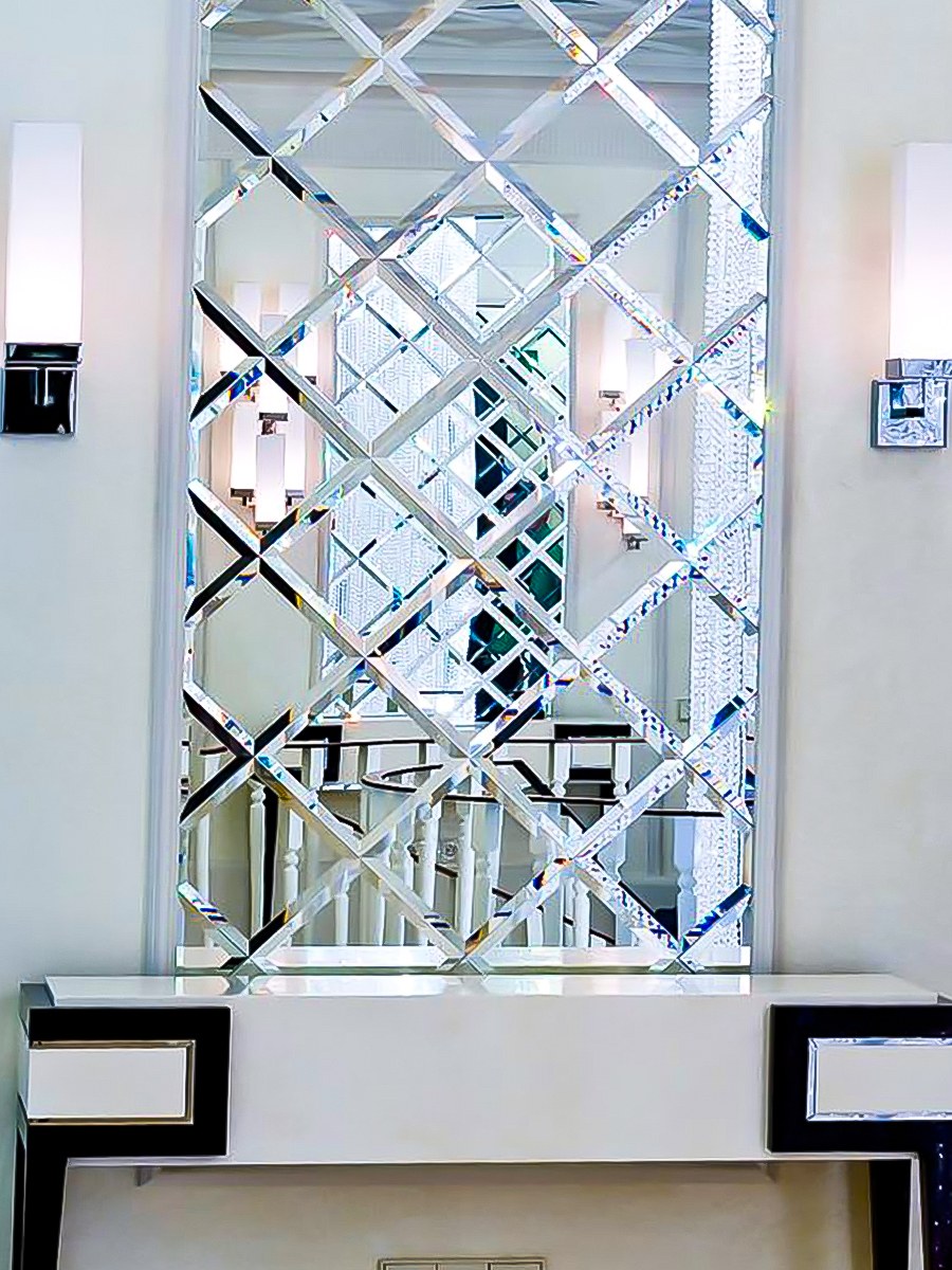 Настенное зеркальное панно