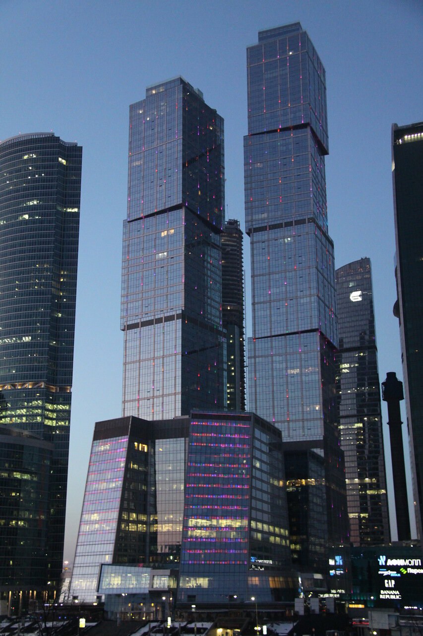 Комплекс город столиц башня Москва