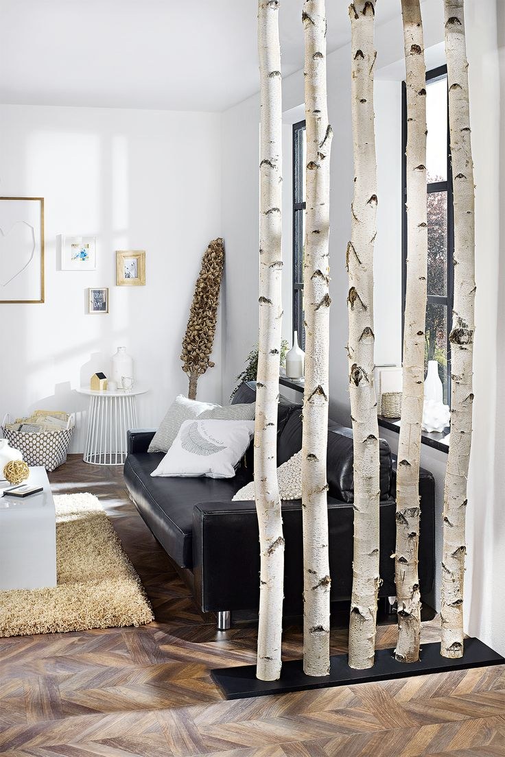 Береза в интерьере