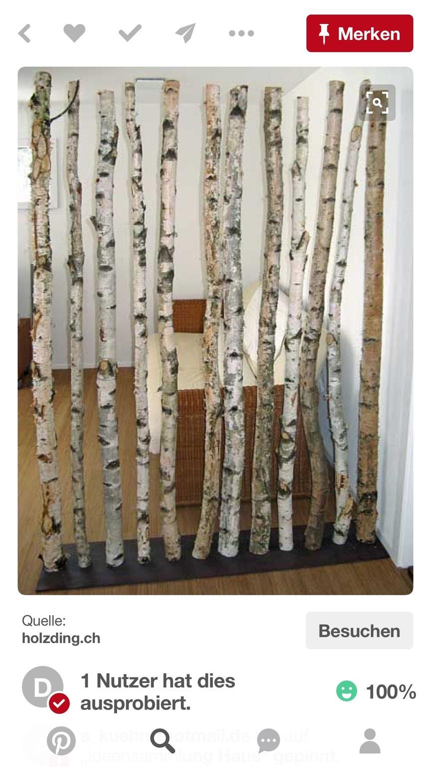 Декорации из березы