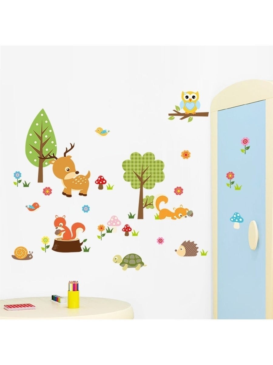 Наклейки для детской комнаты