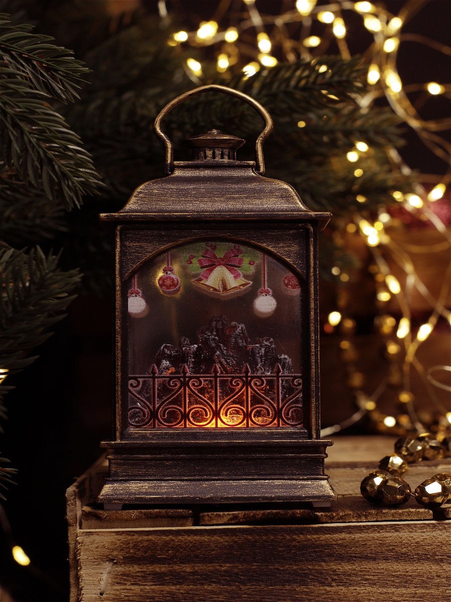 Фонарь новогодний (65 фото)