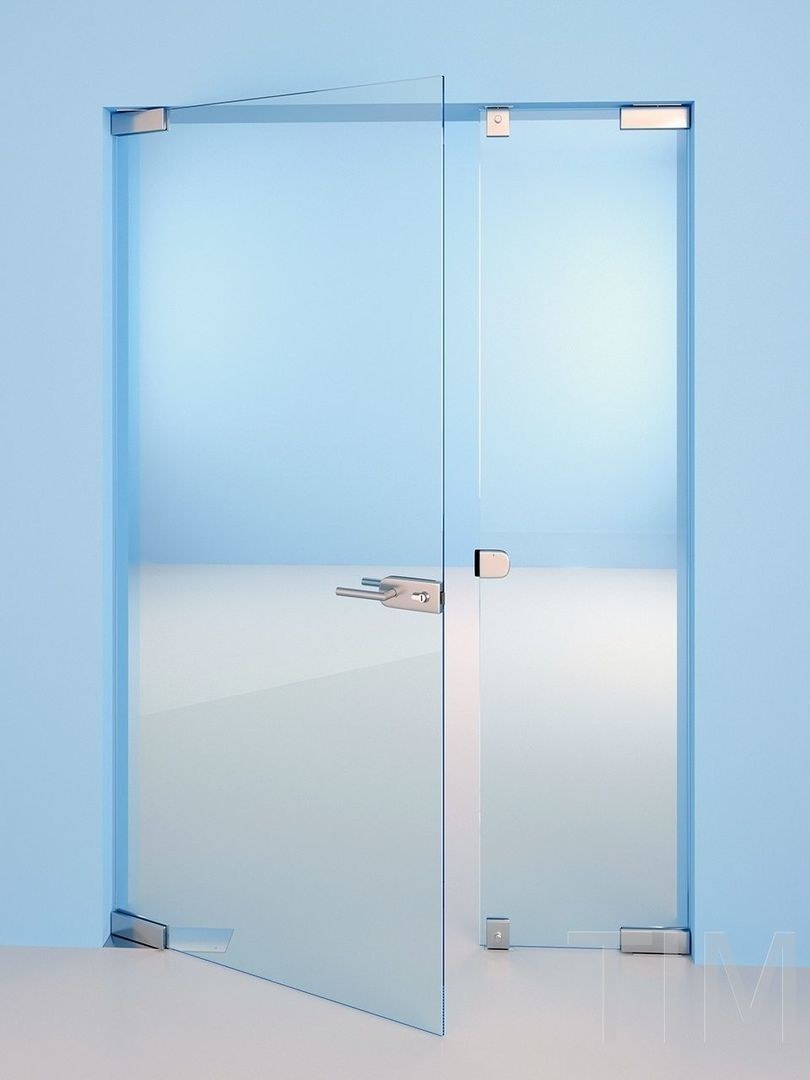 Дверь цельностеклянная 1200 мм