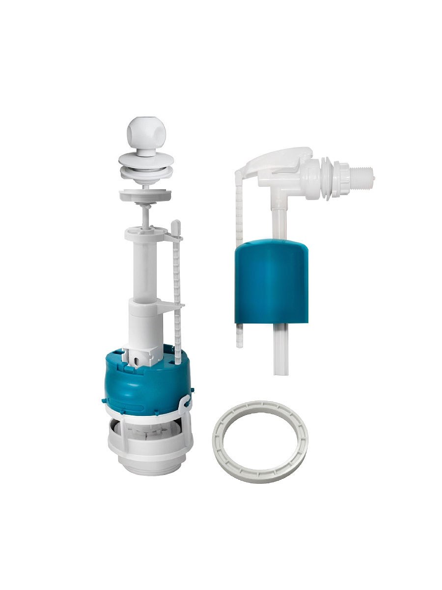 Универсальная арматура для сливных бачков (71 фото)