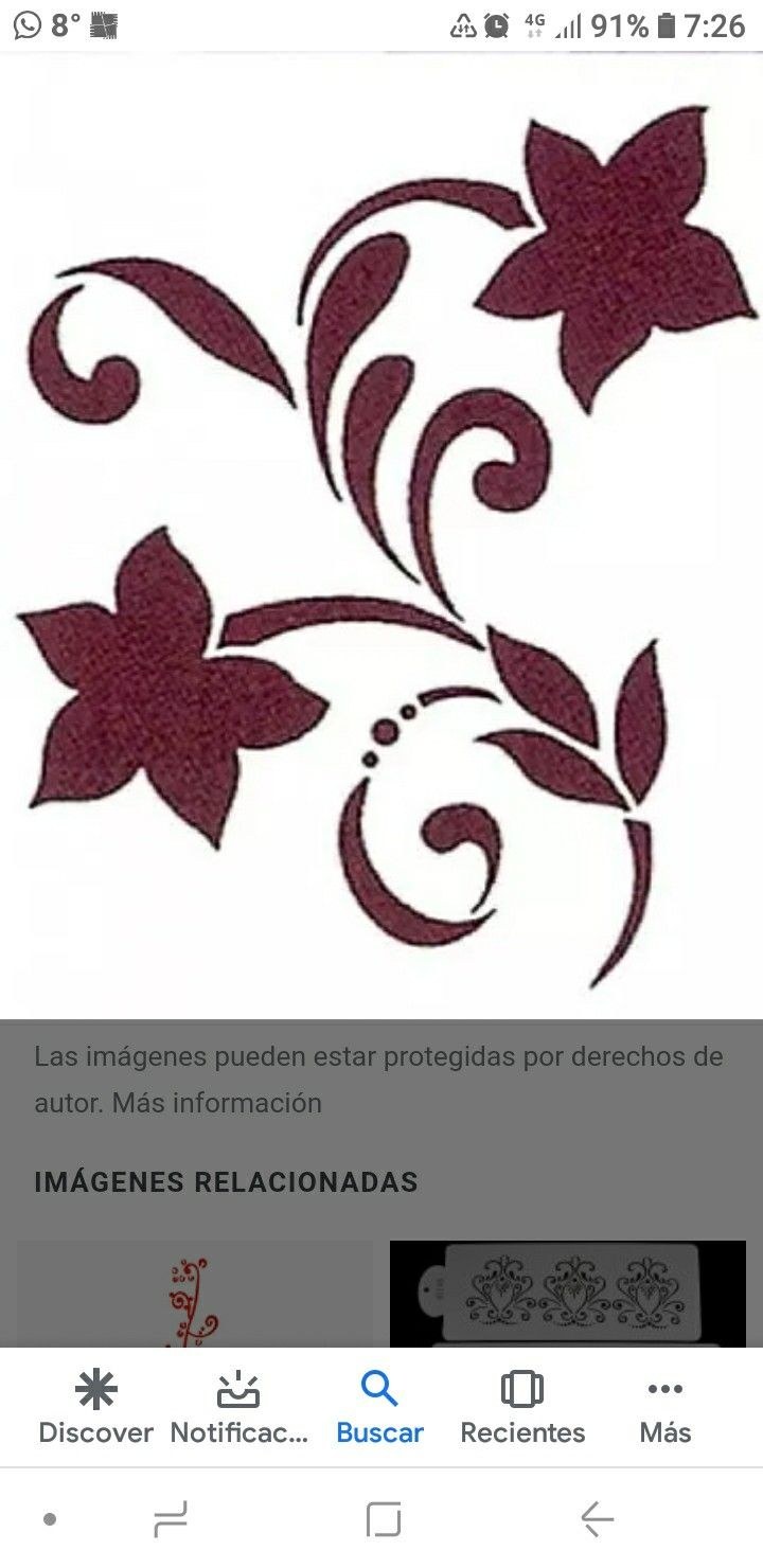 Трафареты для стен под покраску простые орнаменты