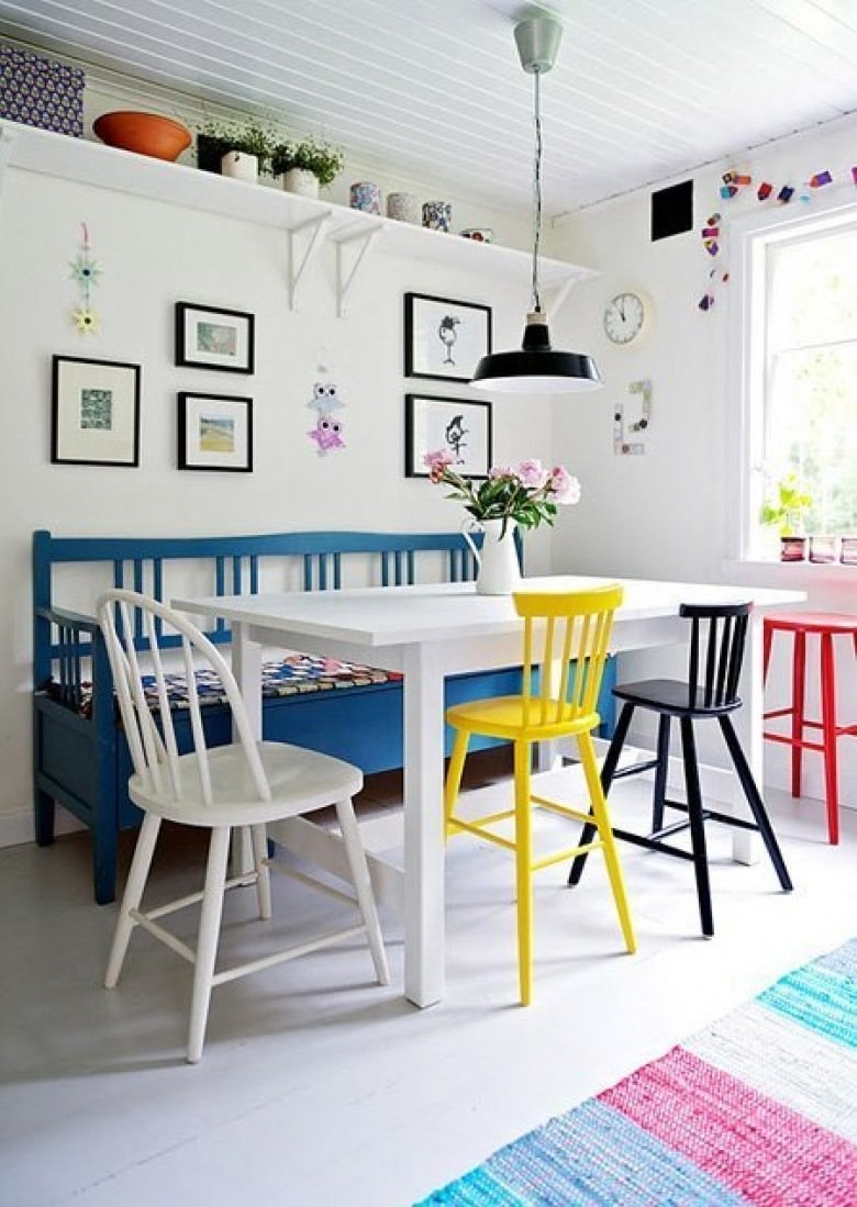 Кухонный уголок в скандинавском стиле