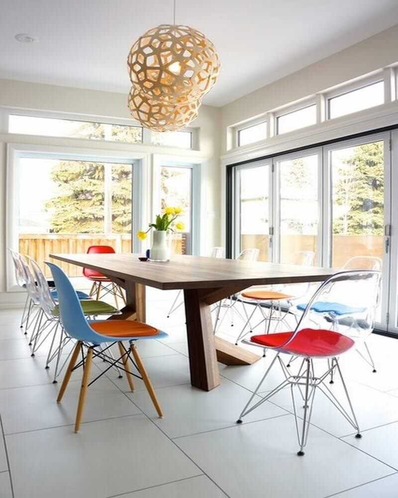 Стулья Эймс в интерьере