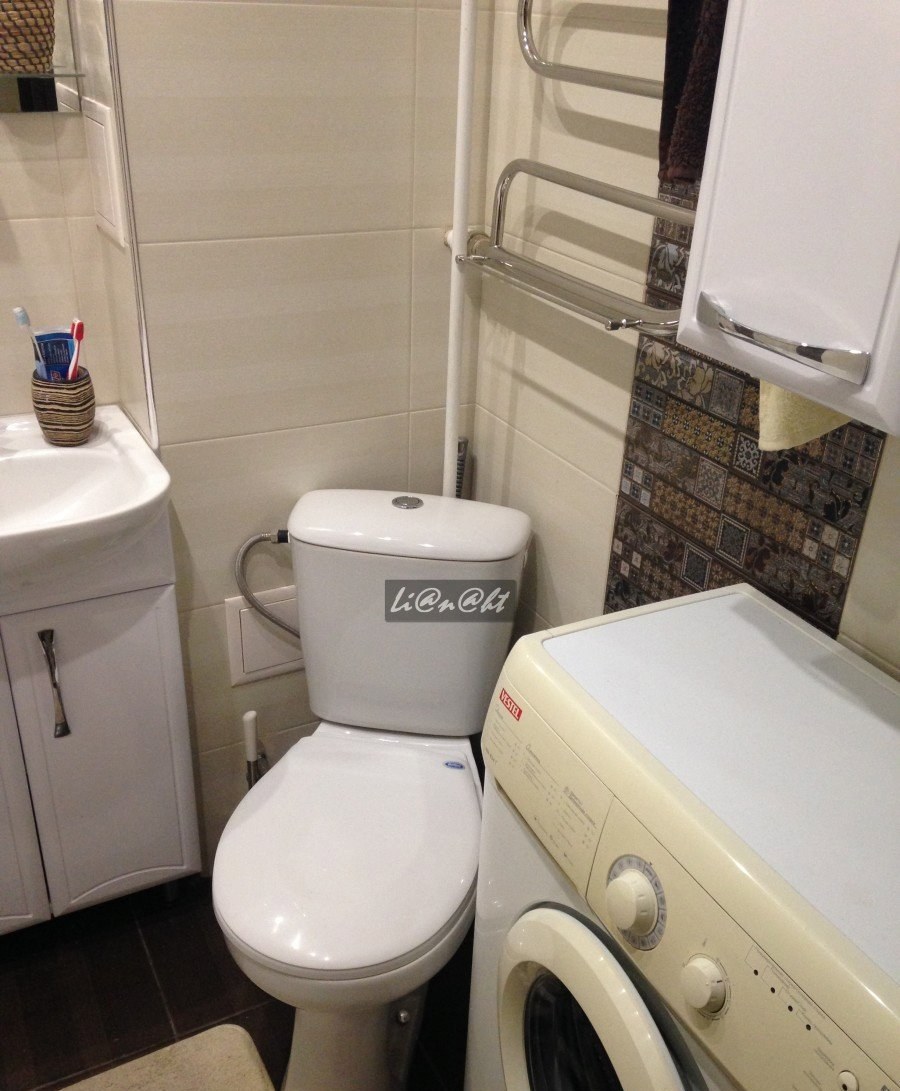 Совмещеныцсанузел в хрущевке