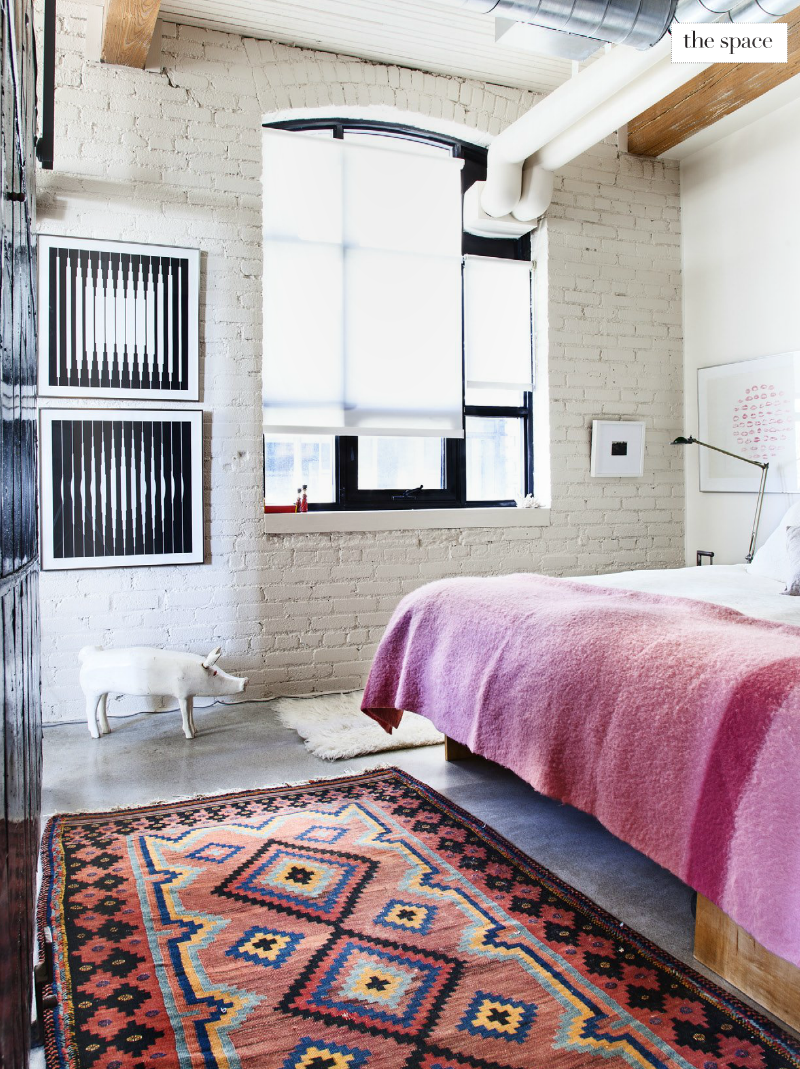 Ковер в стиле лофт