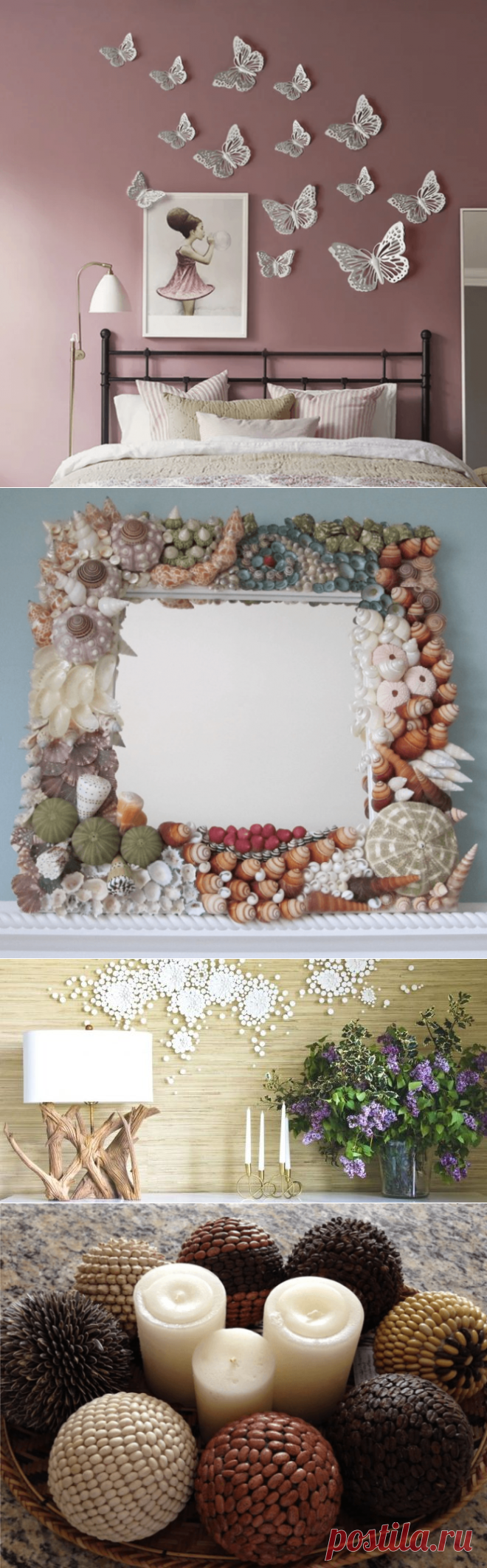 Спальня в серых тонах декор своими руками из подручных материалов