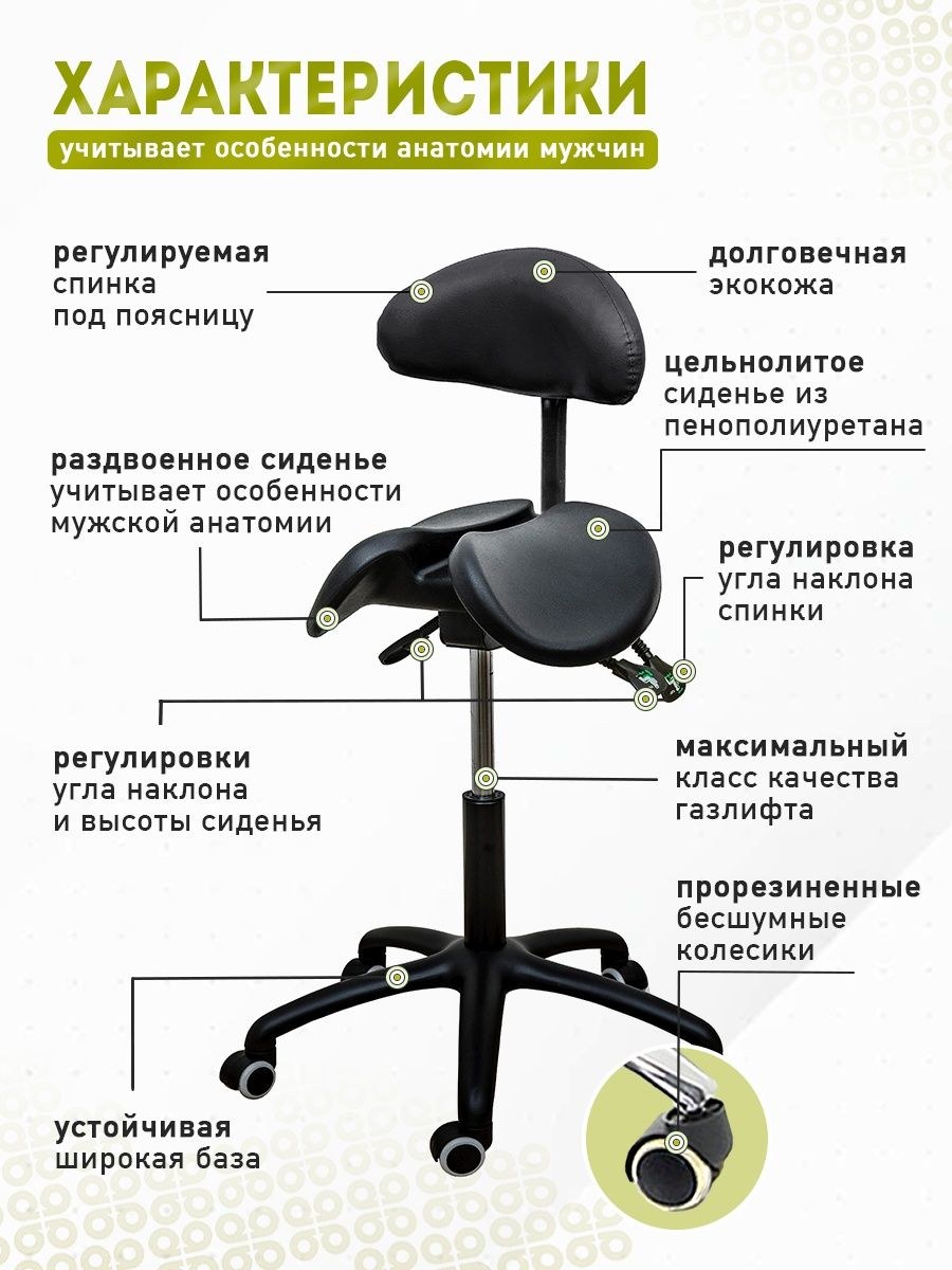 Стул седло раздвоенное на колесиках (61 фото)