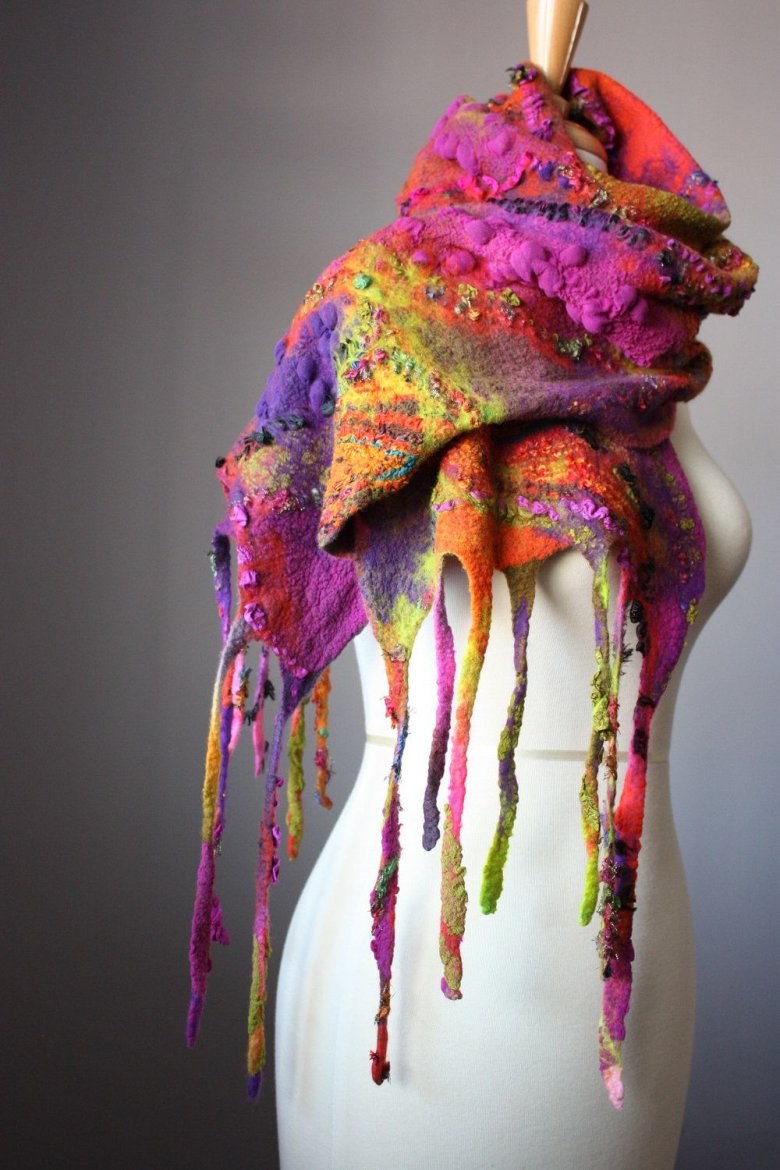 Современное валяние из шерсти