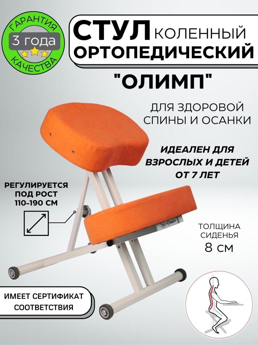 Студенческий стул ортопедический