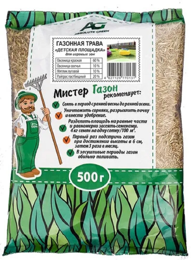 Газонная трава Абсолют мини