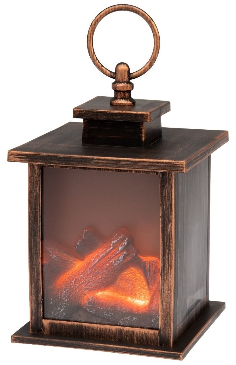 Светильник Neon-Night фонарь-камин Кантри, 12х18.5 см