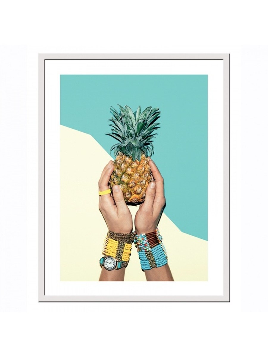 Постеры для декора ананас