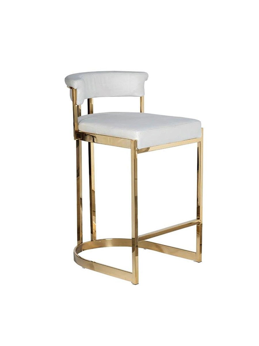 Барный стул золото (71 фото)