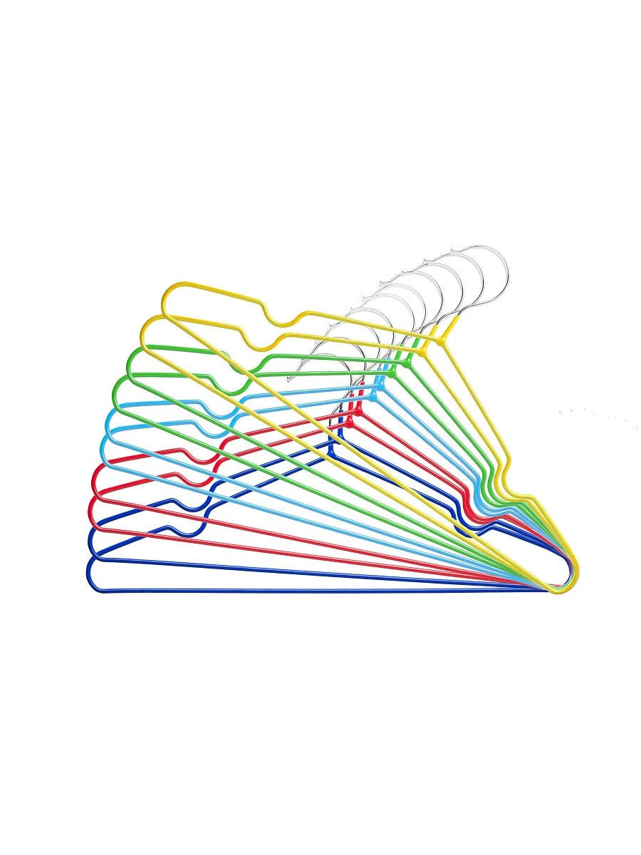 Вешалки для одежды антискользящие уп 10