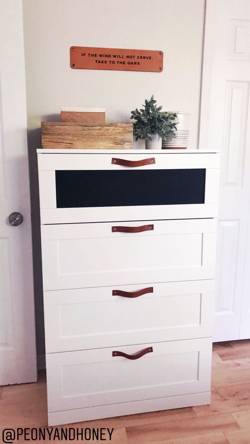 БРИМНЭС комод с 4 ящиками икеа с другими ручками