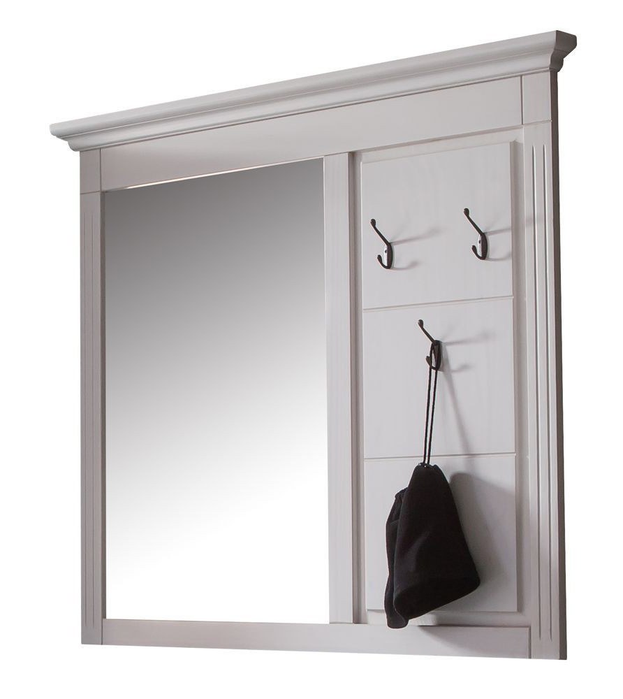 Вешалка настенная с зеркалом