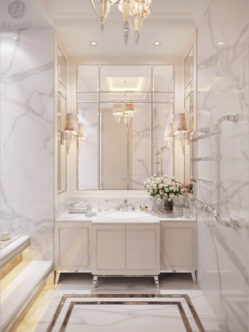 Ванная 2020 Неоклассика Оникс