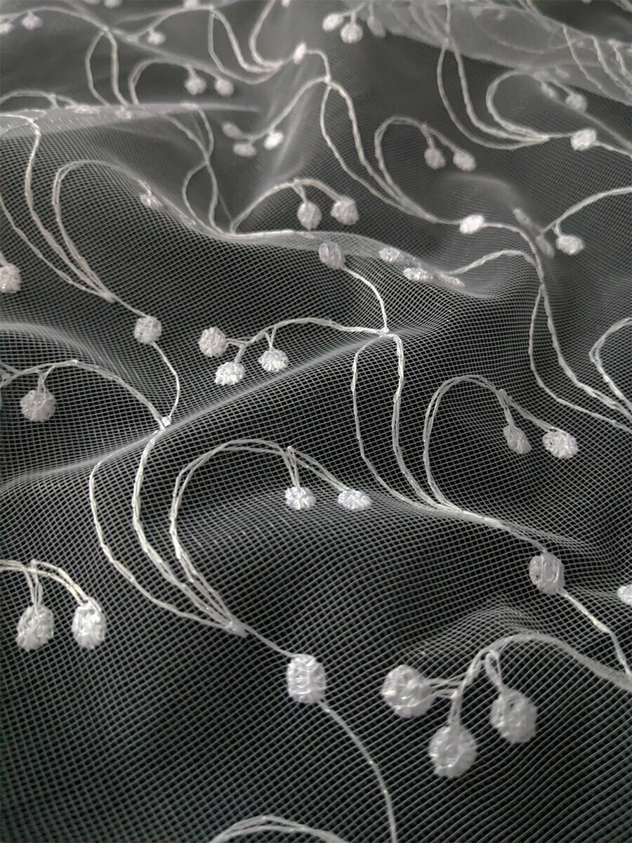 Тюль Турция микросетка