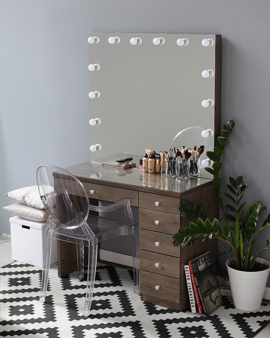 64910 Orion столик с зеркалом