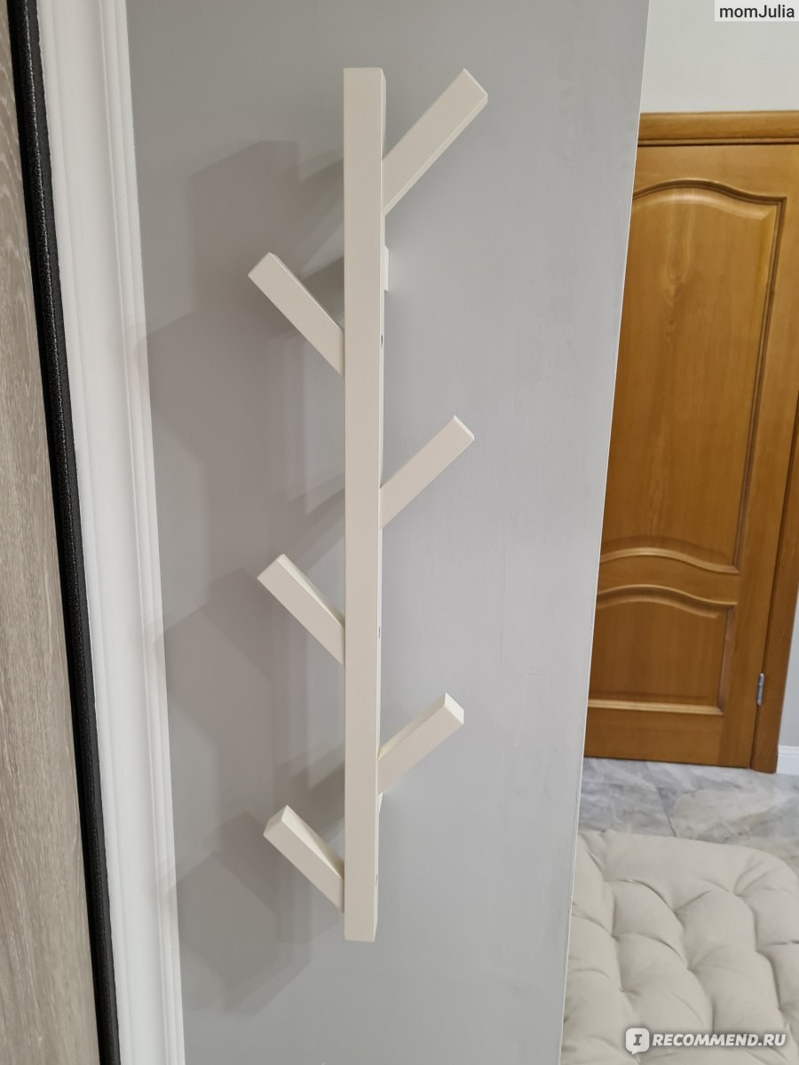 Вешалка ЧУСИГ икеа как крепить