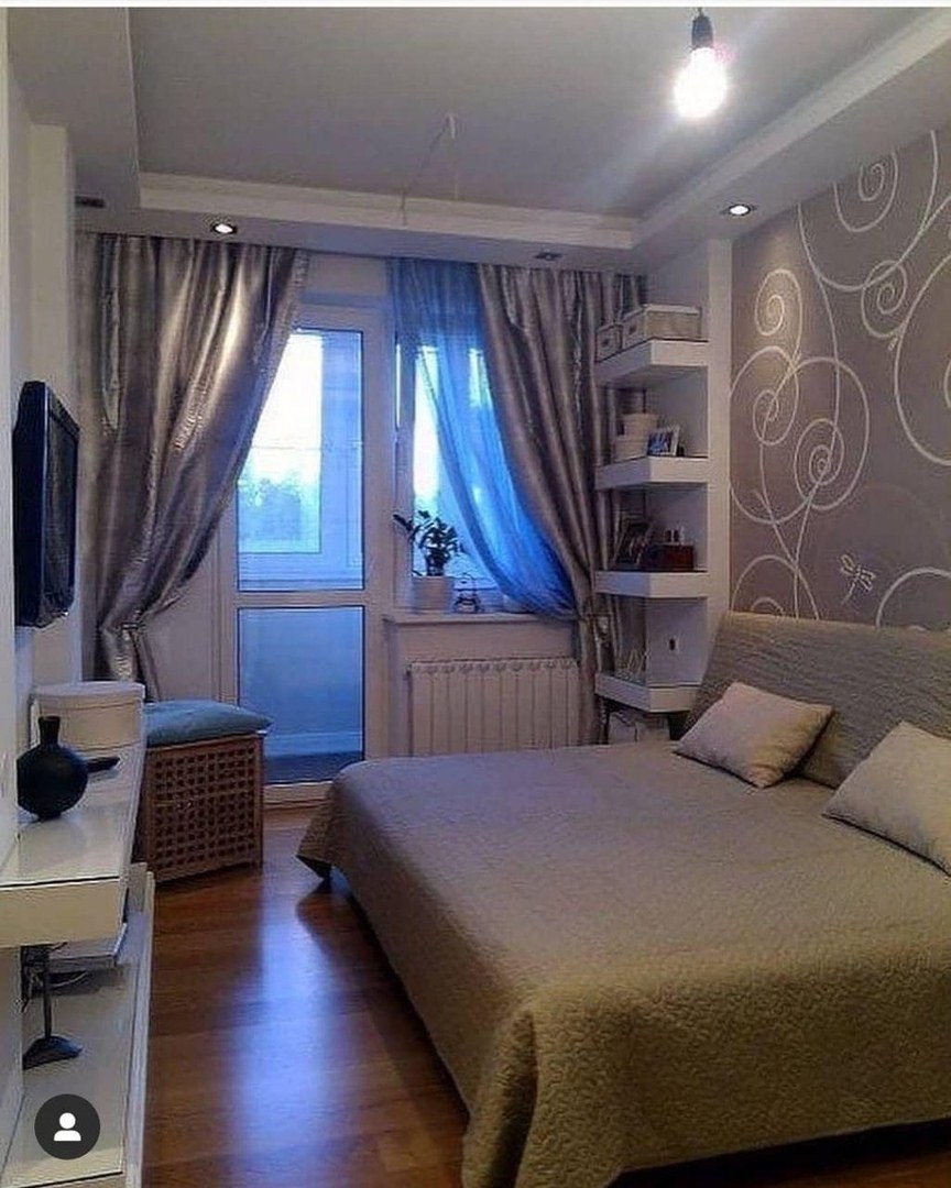 Спальня на лоджии