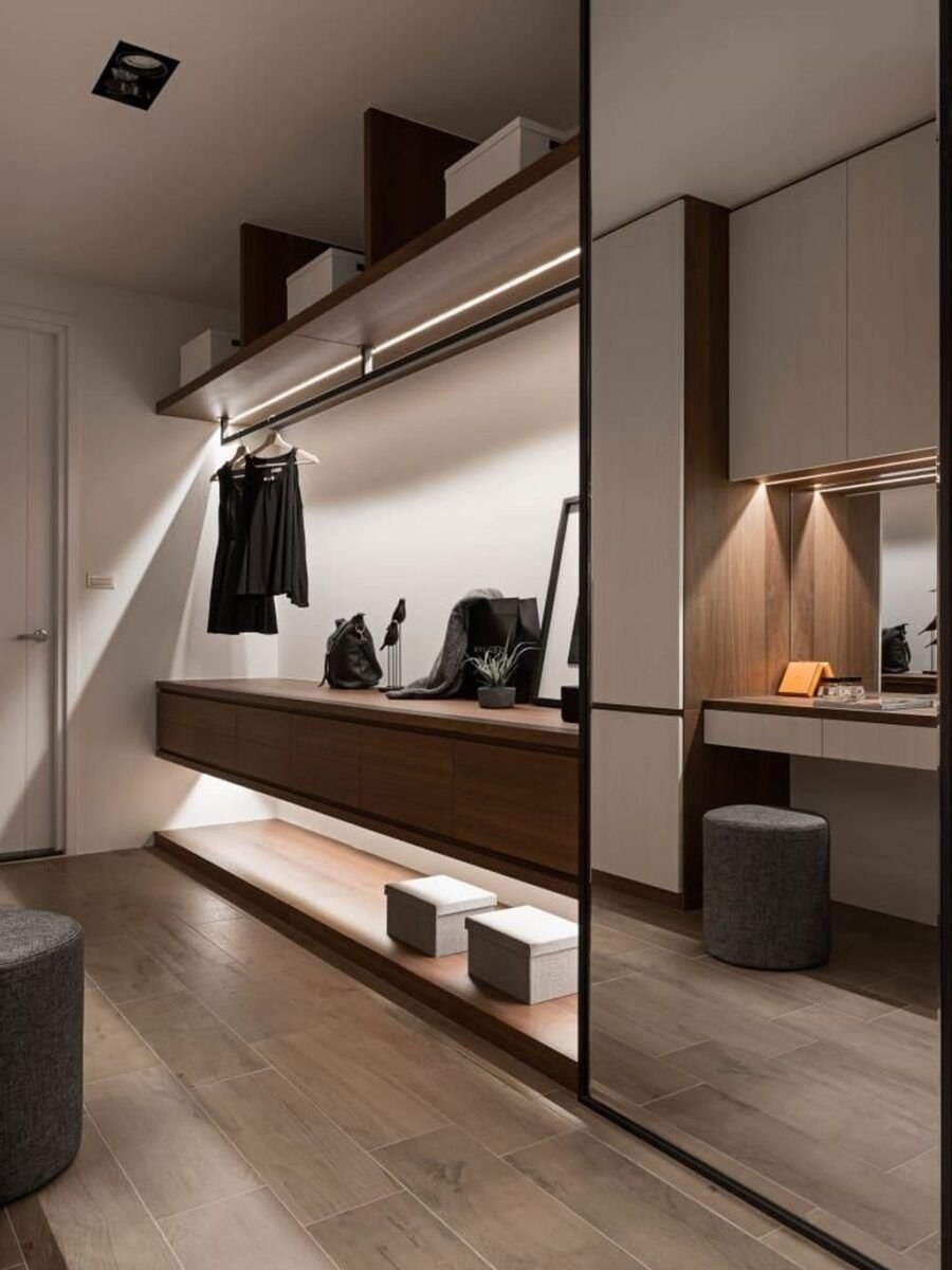 Прихожая в современном ст