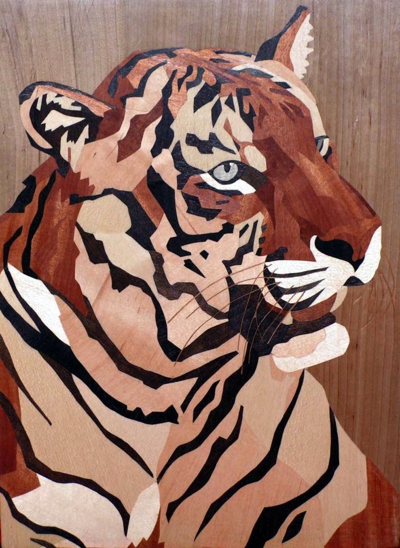 Техника Маркетри деревянная мозаика