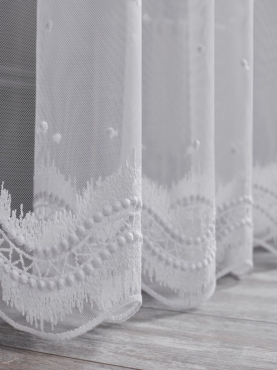 Тюль ажурная