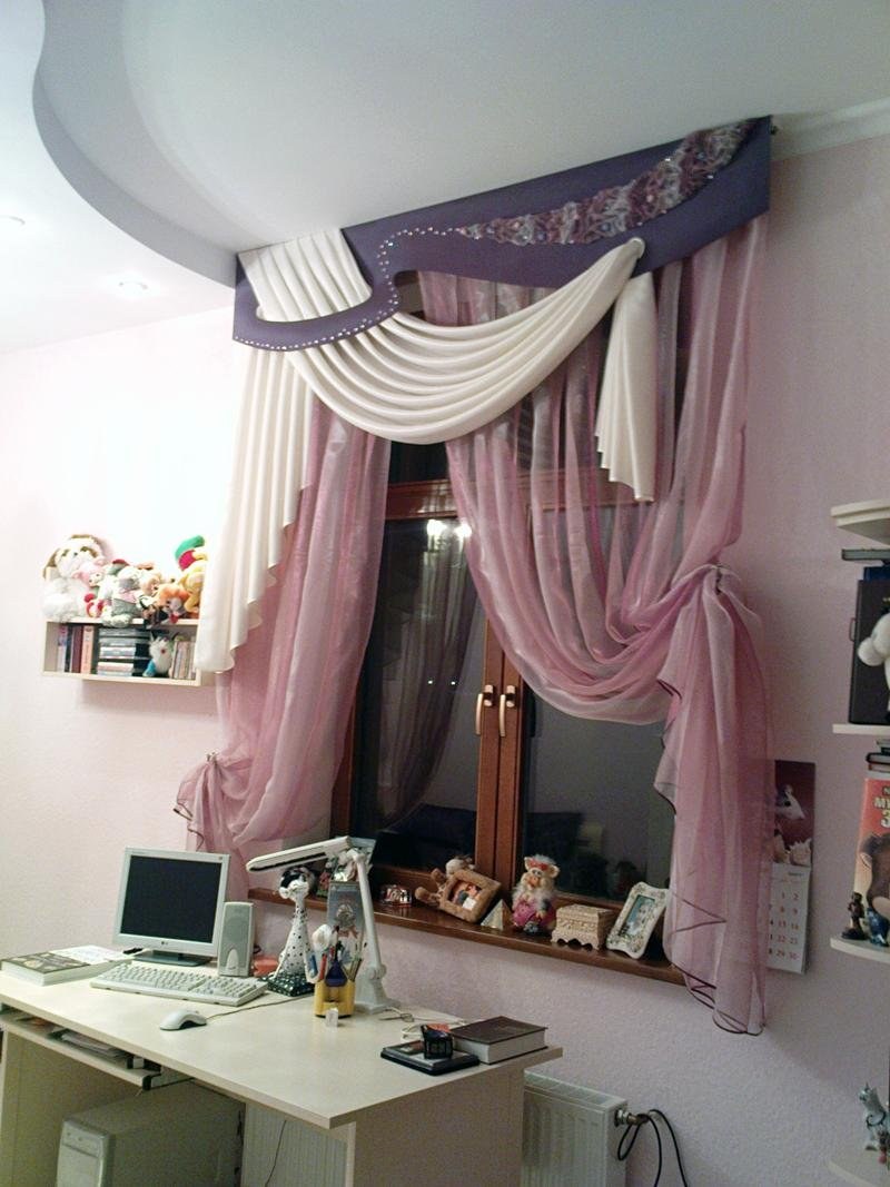 Шторы до подоконника