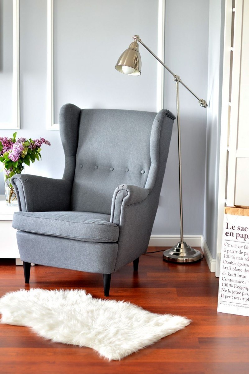 Кресло ikea СТРАНДМОН В интерьере