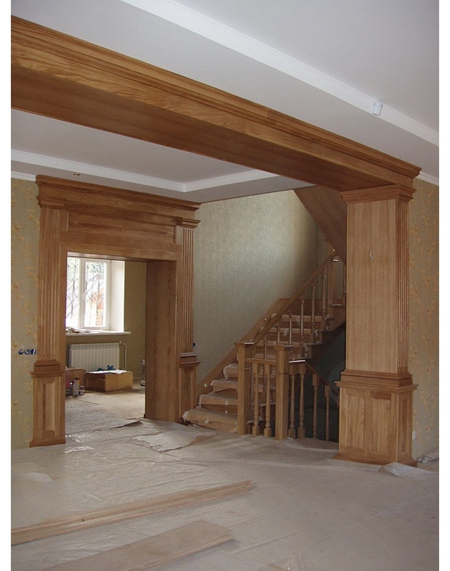 Арка в деревянном доме