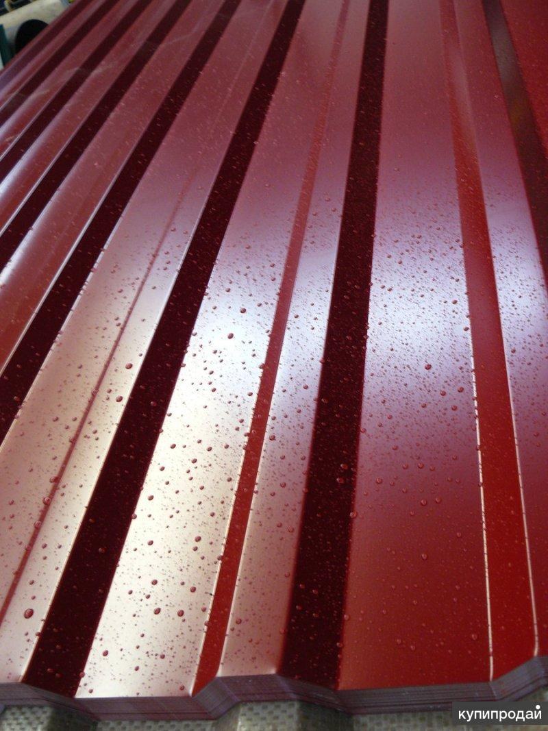 Профнастил СП/мп20 вишня