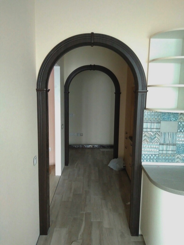 Полуарка в дверной проем