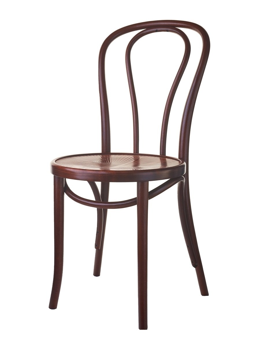 Стул деревянный "Fameg a-5910" в стиле Кантри, чёрная эмаль