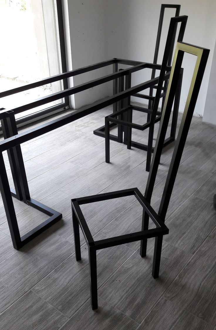 Стулья лофт из металла