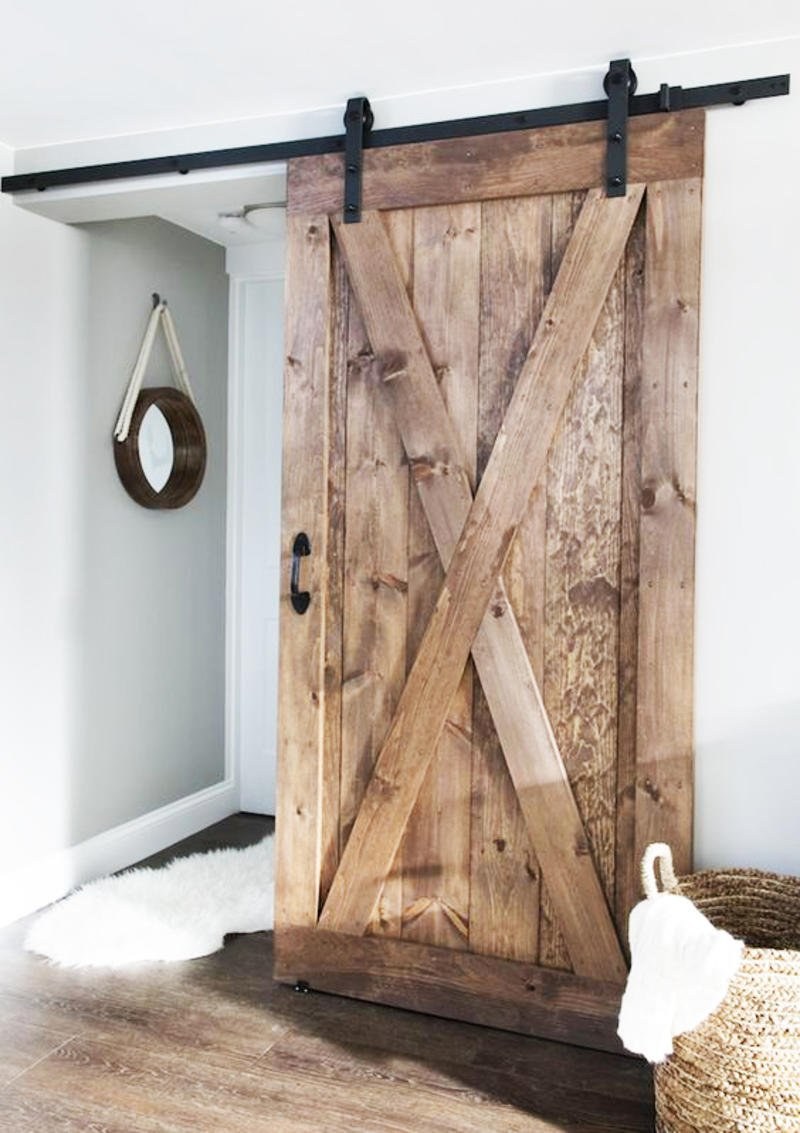 Амбарные двери лофт Леруа