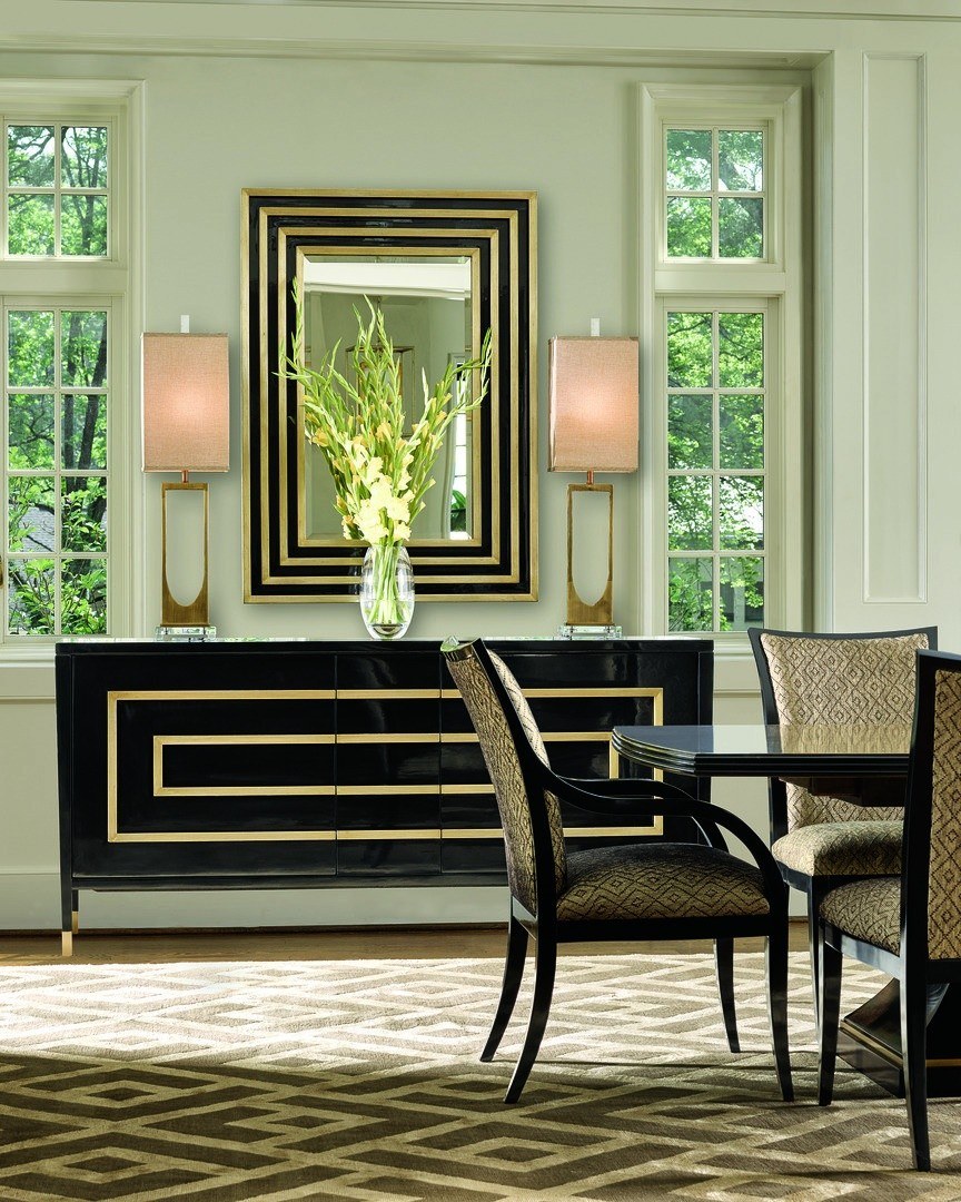 Ламинат в стиле арт деко